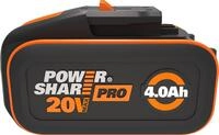 Worx &raquo;WA3644 PowerShare Pro&laquo; Akku, 20 V, 4 Ah, LED-Anzeige, f&uuml;r alle WORX...