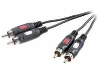 SpeaKa Professional SpeaKa Professional SP-7869768 Cinch Audio Anschlusskabel...