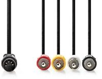 Nedis CAGL20400BK10 Audio- & Video-Kabel, DIN-Audio-Kabel, DIN-Audio-Kabel