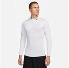 Nike Trainingsshirt M NP DF TIGHT LS MOCK schmal geschnitten, atmungsaktiv, schnell