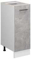Vicco Apothekerschrank R-Line, Beton/Wei&szlig;, 30 cm ohne Arbeitsplatte (1-St)