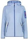 CMP Fleecejacke CMP Damen Jacke Knitted Melange Hoody 3H19826