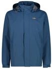 CMP Regenjacke CMP Herren Regenjacke Man Jacket Buttons Hood 39X7367 blau 48 EU