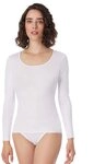 Schiesser T-Shirt Luxury runder, dezent schimmernder Halsausschnitt,...