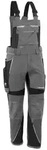 Qualitex Workwear Arbeitslatzhose moderne Latzhose IRON aus Lyocell, Cordura &
