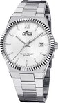 Lotus Quarzuhr Lotus Herrenuhr Edelstahl silber Lotus, (Chronograph), Herren