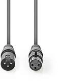 Nedis COTH15010GY50 Audio- & Video-Kabel, Balanced Audio-Kabel, Balanced Audio-Kabel,
