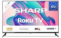 Sharp 2T-C43FDx LED-Fernseher (108 cm/43 Zoll, Full HD, Full HD Roku Smart TV,...