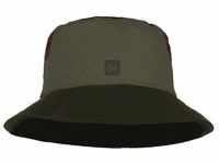 Buff Fitted Cap Sun Bucket Hat 854 KHAKI S/M