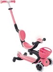 Globber Tretroller GO-UP BABY 360 LIGHTS, mit Leuchtrollen und Leuchtmodul,