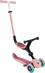 Globber Tretroller GO-UP ACTIVE LIGHTS mit Leuchtrollen, Dreirad, Laufrad und...