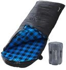 Skandika Deckenschlafsack Dundee Baumwollflanell, Koppelbar, Kopfteil mit Kordel