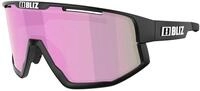 Bliz Sonnenbrille Fusion Small Matt Black/Brown w Rose Multi