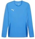 PUMA Fu&szlig;balltrikot PUMA teamGOAL Trikot Langarm Wei&szlig; Teamsport blau|schwarz S