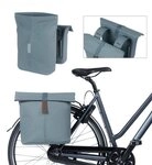 Basil Fahrradtasche Basil Doppelpacktasche City graphite blue 12x29x30 cm 28 bis 32l