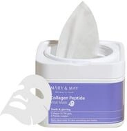MARY & MAY Tuchmaske Mary & May Collagen Peptide Vital Mask