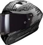 LS2 Motorradhelm FF805 Thunder GP Polar Carbon Helm, Notfallsystem-Polsterung...