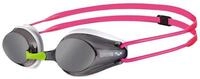 Arena Schwimmbrille Tracks Mirror, mit dualem Kopfband
