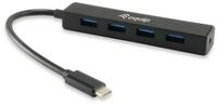Equip USB-Verteiler 128954 Schnittstellen-Hub USB 3.2 Gen 1 (3.1 Gen 1) Type-C...