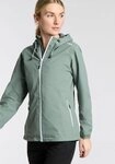CMP Regenjacke WOMAN JACKET FIXED HOOD wasserdicht, winddicht, atmungsaktiv,...