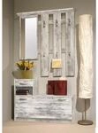 First LOOK Garderoben-Set in Eiche Antik Nachbildung, B/H/T 100 x 191 x 25 cm, (3-St)