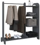 VCM Kleiderschrank Offener begehbarer Kleiderschrank Regal Lempu M (1-St)
