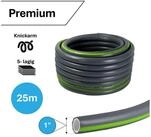 APD Schlauchtechnik Gartenschlauch Gartenschlauch Grau 1 Zoll 25 m 5-lagig...