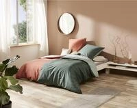 Kaeppel Wendebettw&auml;sche JARO 100% Baumwolle, Mako-Satin, 2 teilig, mit