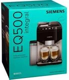 SIEMENS Espressomaschine TQ 515D09 EQ.500 Piano schwarz