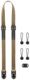 Peak Design Tragegurt Leash Coyote (Beige)-4in1-Kameragurt f&uuml;r kleine SLR- und