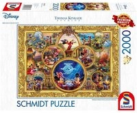 Schmidt Spiele Puzzle Puzzle - Disney: Mickey & Minnie Collage (2000 Teile),