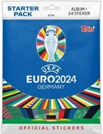 Topps Sammelkarte UEFA EURO 2024 Germany - Sammelsticker - 1 Starter Pack