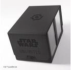 Gamegenic Sammelkarte Gamegenic - SWU Double Deck Pod - Black/Black