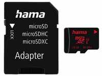 Hama microSDXC, Memory Pro 4K, Adapter/Foto Speicherkarte (128 GB, Video Speed...