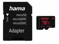 Hama microSDXC, Memory Pro 4K, Adapter/Foto Speicherkarte (64 GB, Video Speed...