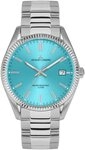 Jacques Lemans Quarzuhr Derby 50-4D, Armbanduhr, Damenuhr, Datum, Leuchtzeiger,
