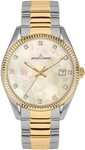 Jacques Lemans Quarzuhr Derby 50-4L, Armbanduhr, Damenuhr, Datum,