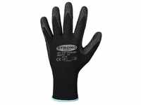 Stronghand Arbeitshandschuh-Set Handschuhe Finegrip Größe 8 schwarz EN 388