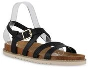 VAN HILL 21578442 FT 2TM12005 JOLIE Damen Sandalen Black 42 Riemchensandale Damen