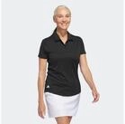 adidas Performance Poloshirt SOLID PERFORMANCE SHORT SLEEVE F&Uuml;R DAMEN mit