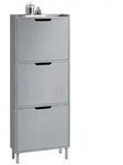 SoBuy Schuhkipper FSR151, Kommode Hoch, Flurschrank f&uuml;r Diele, Flur, Platzsparend,