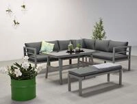 Garden Impressions Gartenlounge-Set Blakes rechts anthrazit / Gartenm&ouml;belset,...