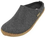 Haflinger Emils Toffel Filzpantoffel Hausschuh mit Ledersohle Unisex Hausschuh...