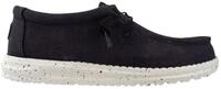 Hey Dude Wally Canvas black Schn&uuml;rschuh