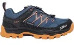CMP KIDS RIGEL LOW TREKKING SHOES WP BLUESTEEL-FLAME Wanderschuh 29 EU