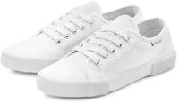 LASCANA Sneaker aus Textil, Schn&uuml;rhalbschuh, Freizeitschuh, Turnschuh