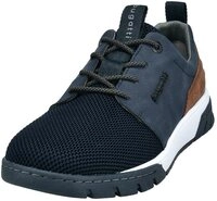bugatti Sneaker mit Label und Kontrastbesatz, Freizeitschuh, Halbschuh, Schn&uuml;rschuh