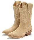 LASCANA Stiefel, Chelseaboots Cowboy Stiefelette, Western Stiefel, Ankleboots aus