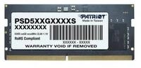 Patriot Patriot SO-DIMM 32 GB DDR5-4800, Arbeitsspeicher Arbeitsspeicher