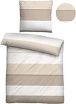 Biberna Bettw&auml;sche Antonia, Mako-Satin, 2 teilig, feiner Glanz + weicher Griff,